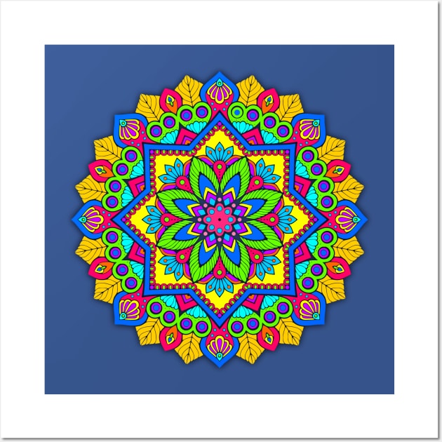 Beautiful Mandala Wall Art by AlondraHanley